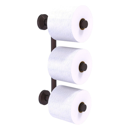 Allied Brass WP-24-3-ABZ Waverly Place 3-Roll Antique Bronze Toilet Tissue Holder