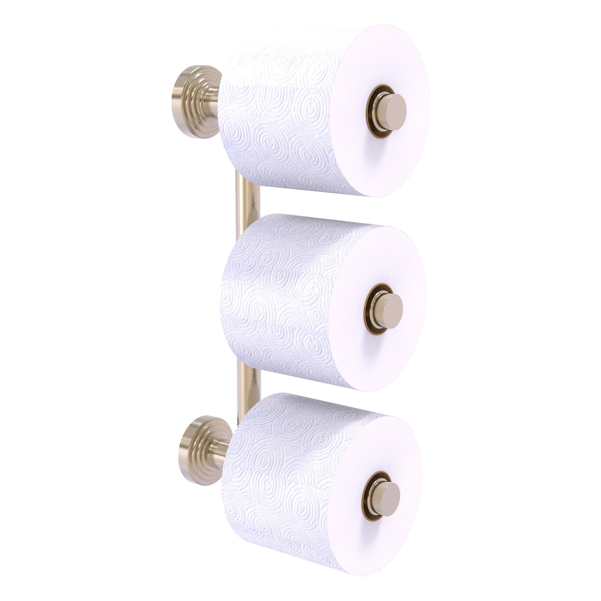 Allied Brass WP-24-3-PEW Waverly Place 3-Roll Antique Pewter Toilet Tissue Holder
