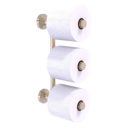Allied Brass WP-24-3-PEW Waverly Place 3-Roll Antique Pewter Toilet Tissue Holder