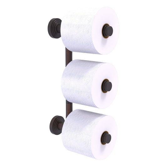 Allied Brass WP-24-3-VB Waverly Place 3-Roll Venetian Bronze Toilet Tissue Holder