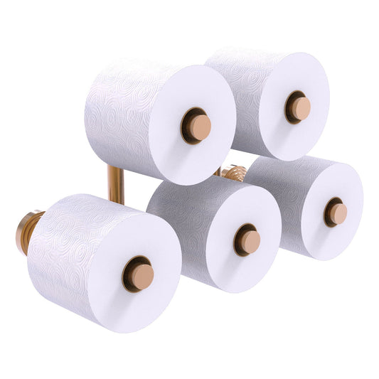 Allied Brass WP-24-5-BBR Waverly Place 5-Roll Brushed Bronze Toilet Tissue Holder