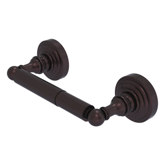 Allied Brass WP-24-ABZ Waverly Place 2-Post Antique Bronze Toilet Tissue Holder