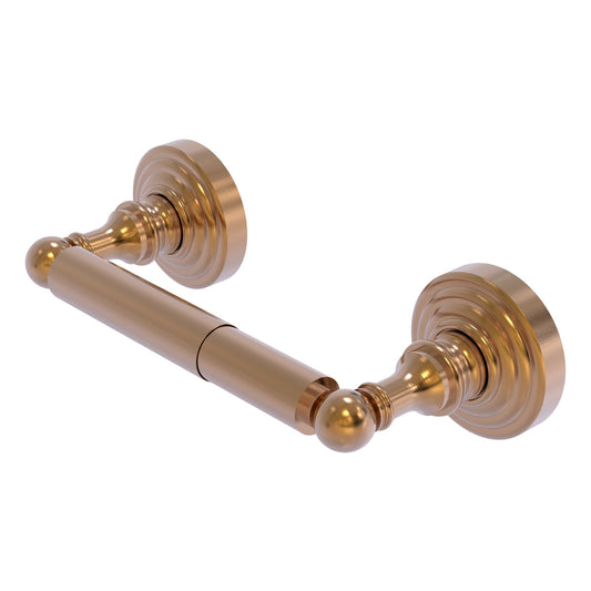 Allied Brass WP-24-BBR Waverly Place 2-Post Brushed Bronze Toilet Tissue Holder