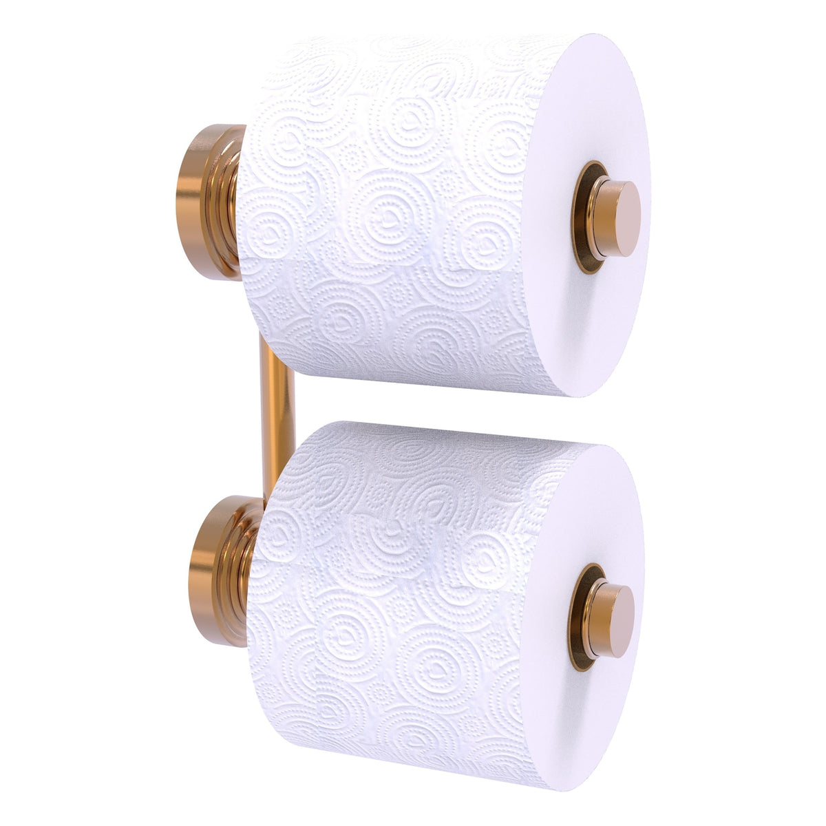 Allied Brass WP-24-RR-2-BBR Waverly Place Brushed Bronze 2 Roll Reserve Roll Toilet Tissue Holder