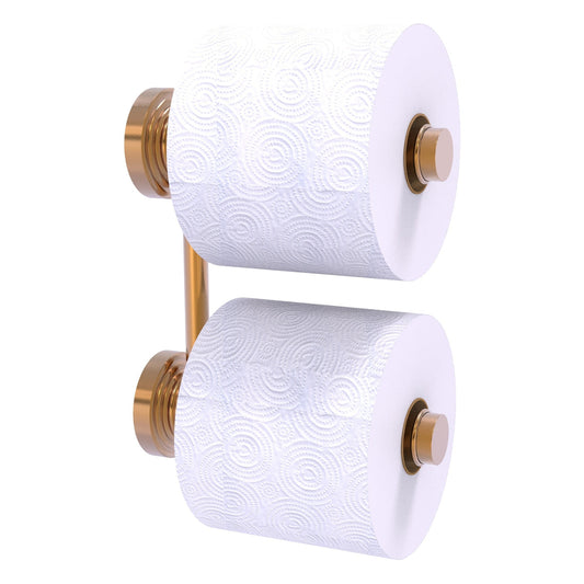 Allied Brass WP-24-RR-2-BBR Waverly Place Brushed Bronze 2 Roll Reserve Roll Toilet Tissue Holder