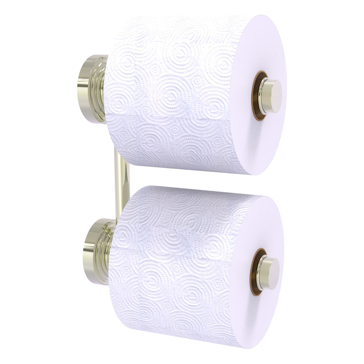 Allied Brass WP-24-RR-2-PNI Waverly Place Polished Nickel 2 Roll Reserve Roll Toilet Tissue Holder