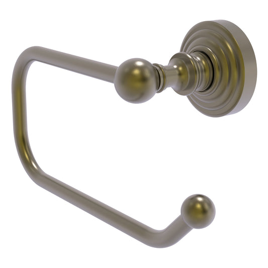 Allied Brass WP-24E-ABR Waverly Place Antique Brass European Style Toilet Tissue Holder