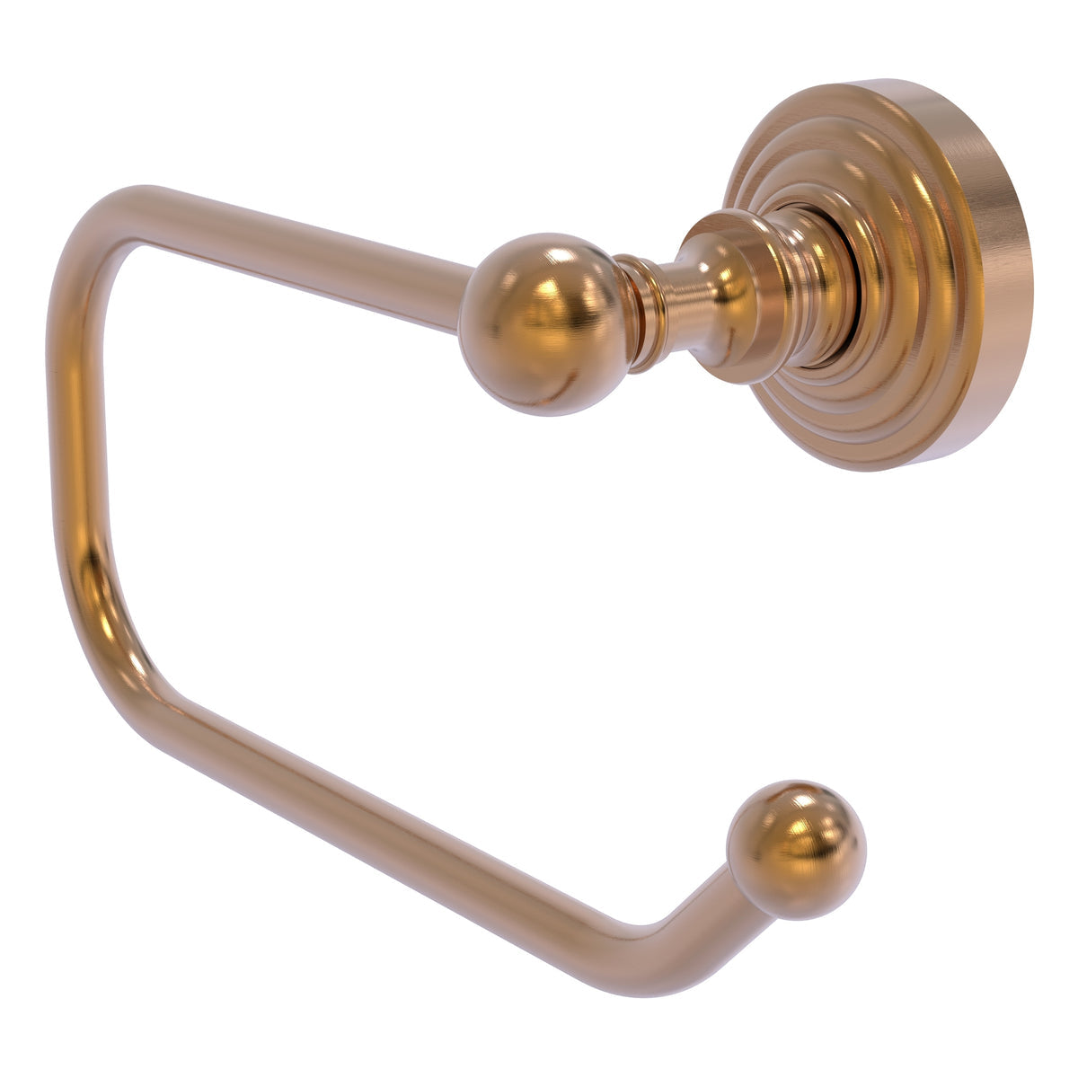 Allied Brass WP-24E-BBR Waverly Place Brushed Bronze European Style Toilet Tissue Holder