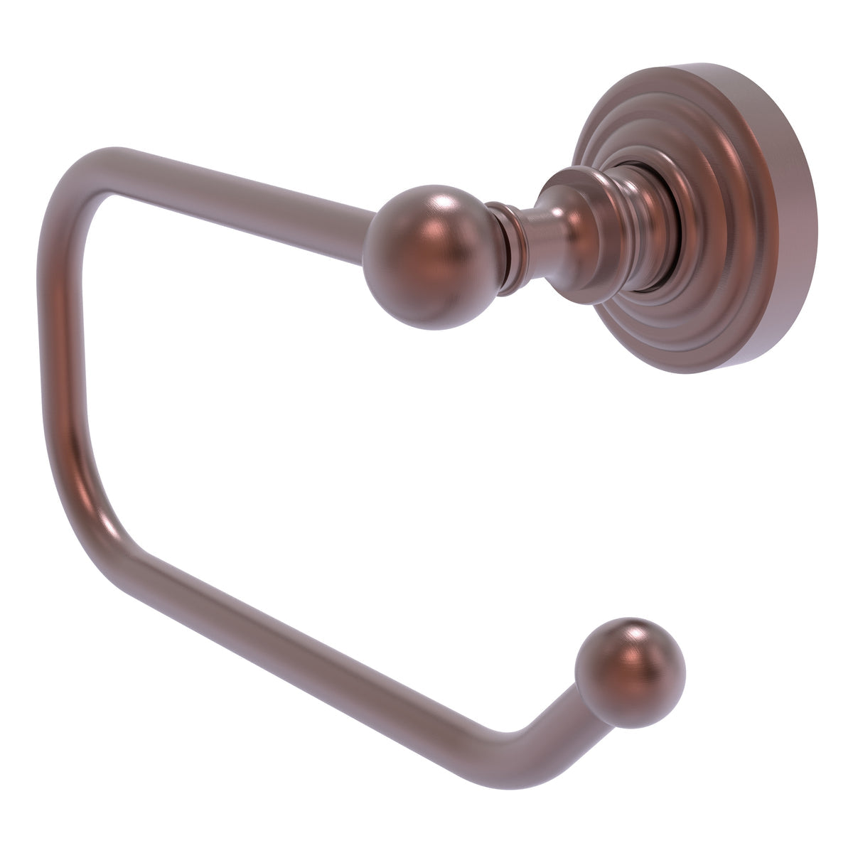 Allied Brass WP-24E-CA Waverly Place Antique Copper European Style Toilet Tissue Holder