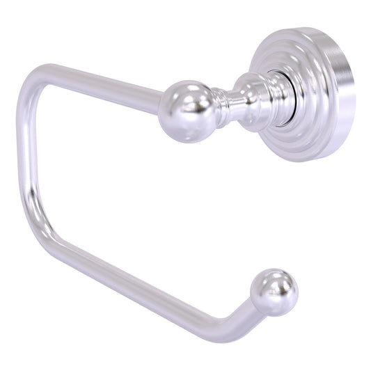 Allied Brass WP-24E-SCH Waverly Place Satin Chrome European Style Toilet Tissue Holder