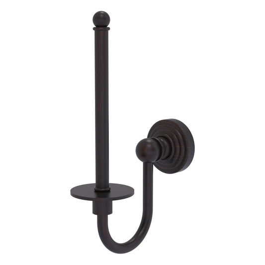 Allied Brass WP-24U-VB Waverly Place Venetian Bronze Upright Toilet Tissue Holder