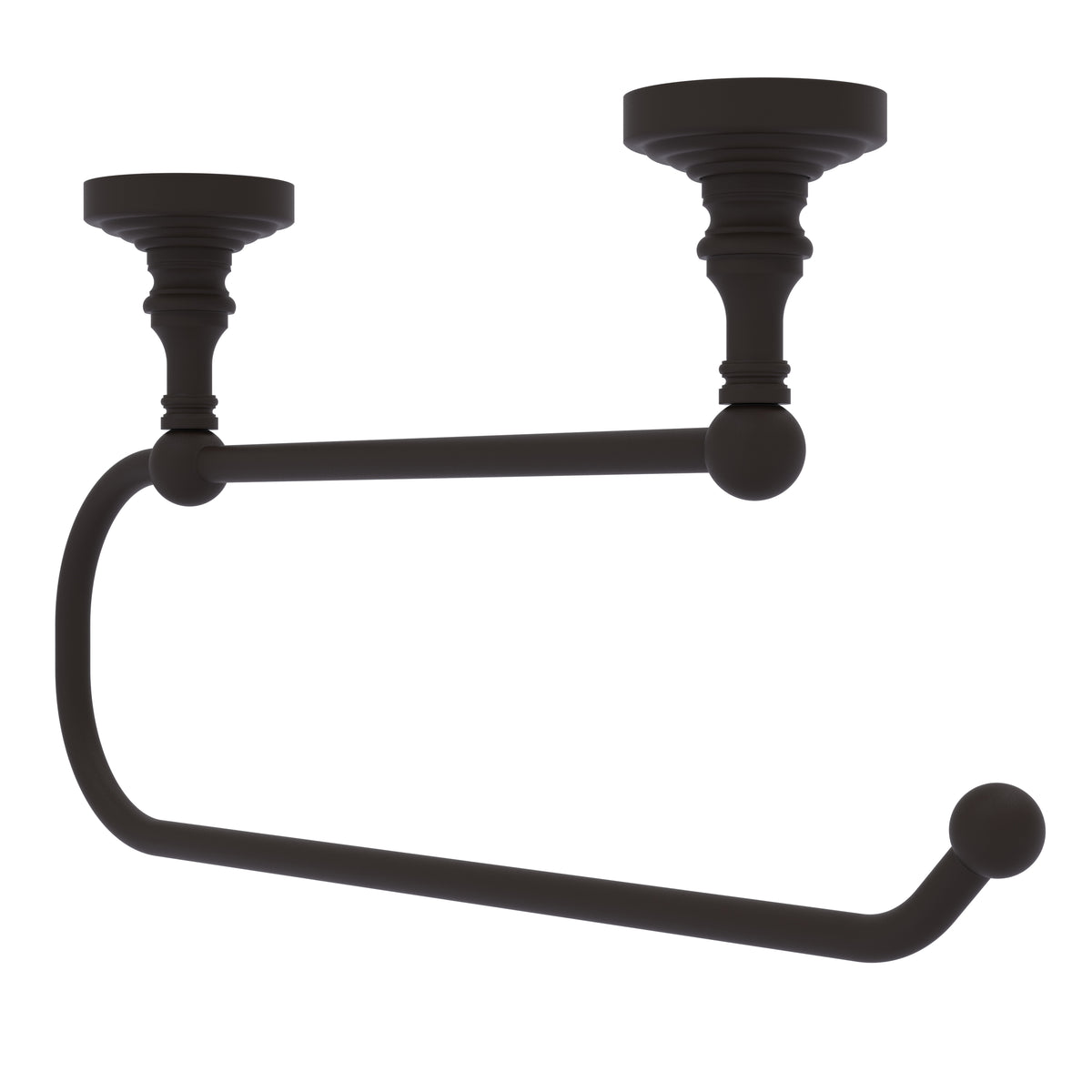 Allied Brass WP-25EC-ORB Waverly Place Oil Rubbed Bronze Under Cabinet Paper Towel Holder