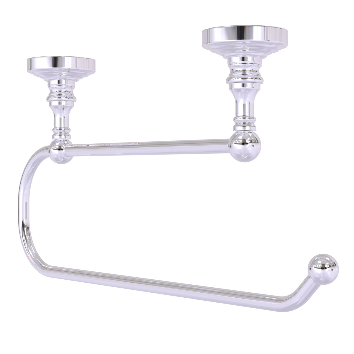 Allied Brass WP-25EC-PC Waverly Place Polished Chrome Under Cabinet Paper Towel Holder