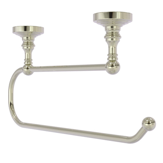 Allied Brass WP-25EC-PNI Waverly Place Polished Nickel Under Cabinet Paper Towel Holder
