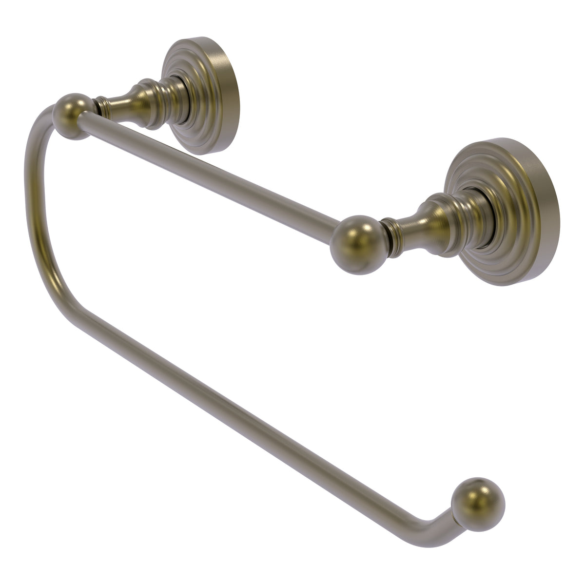 Allied Brass WP-25EW-ABR Waverly Place Antique Brass Wall-Mounted Paper Towel Holder