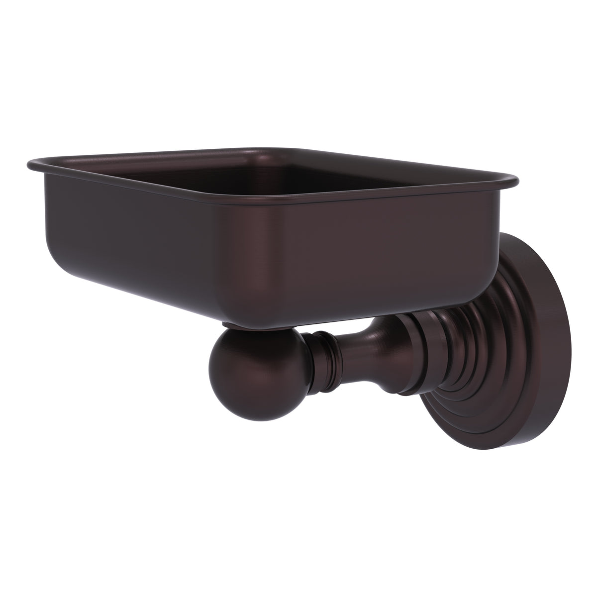 Allied Brass WP-32-ABZ Waverly Place Antique Bronze Wall-Mounted Soap Dish