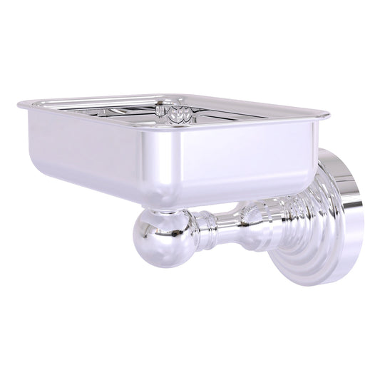 Allied Brass WP-32-PC Waverly Place Polished Chrome Wall-Mounted Soap Dish