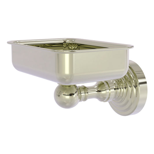 Allied Brass WP-32-PNI Waverly Place Polished Nickel Wall-Mounted Soap Dish