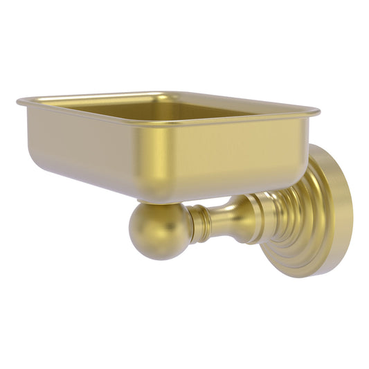 Allied Brass WP-32-SBR Waverly Place Satin Brass Wall-Mounted Soap Dish