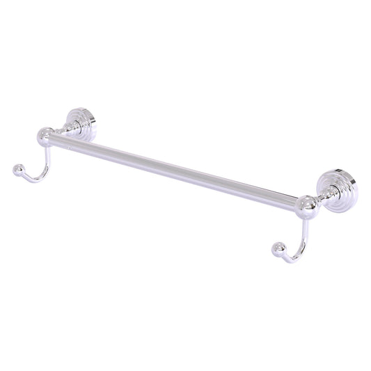 Allied Brass WP-41-24-HK-PC Waverly Place 24" Polished Chrome Towel Bar