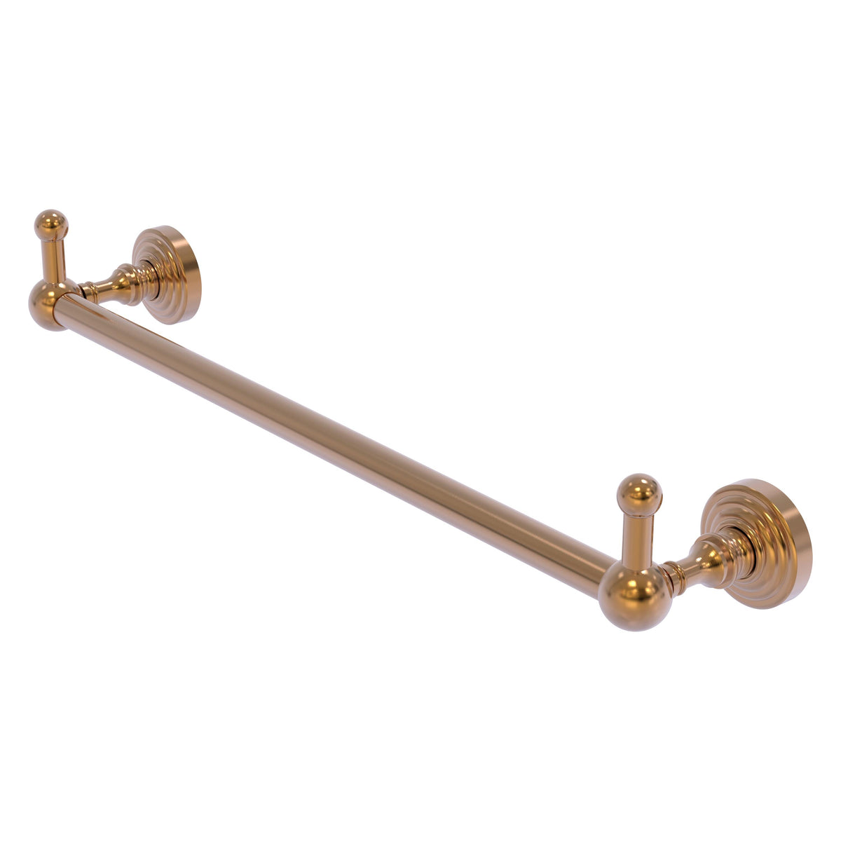 Allied Brass WP-41-24-PEG-BBR Waverly Place 24" Brushed Bronze Towel Bar