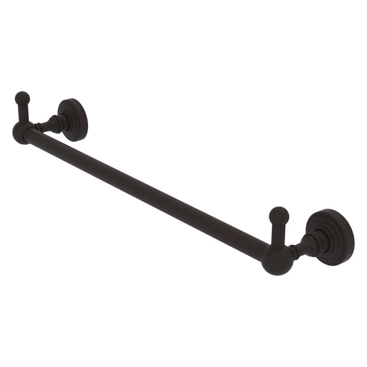 Allied Brass WP-41-24-PEG-ORB Waverly Place 24" Oil Rubbed Bronze Towel Bar