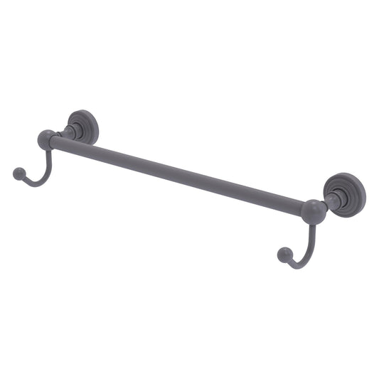 Allied Brass WP-41-30-HK-GYM Waverly Place 30" Matte Gray Towel Bar
