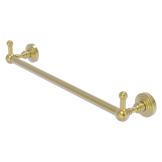 Allied Brass WP-41-30-PEG-SBR Waverly Place 30" Satin Brass Towel Bar