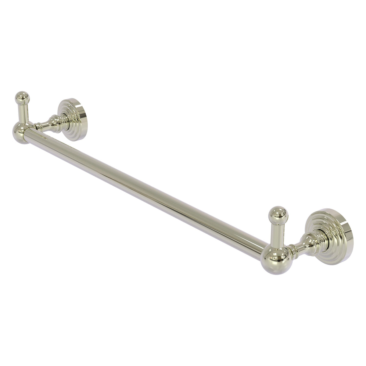 Allied Brass WP-41-36-PEG-PNI Waverly Place 36" Polished Nickel Towel Bar