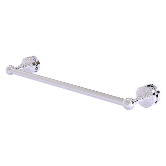 Allied Brass WP-41-SM-18-PC Waverly Place 18" Polished Chrome Shower Door Towel Bar