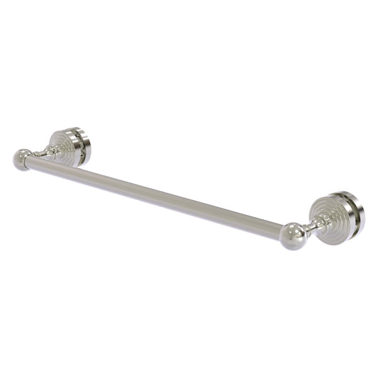 Allied Brass WP-41-SM-18-SN Waverly Place 18" Satin Nickel Shower Door Towel Bar