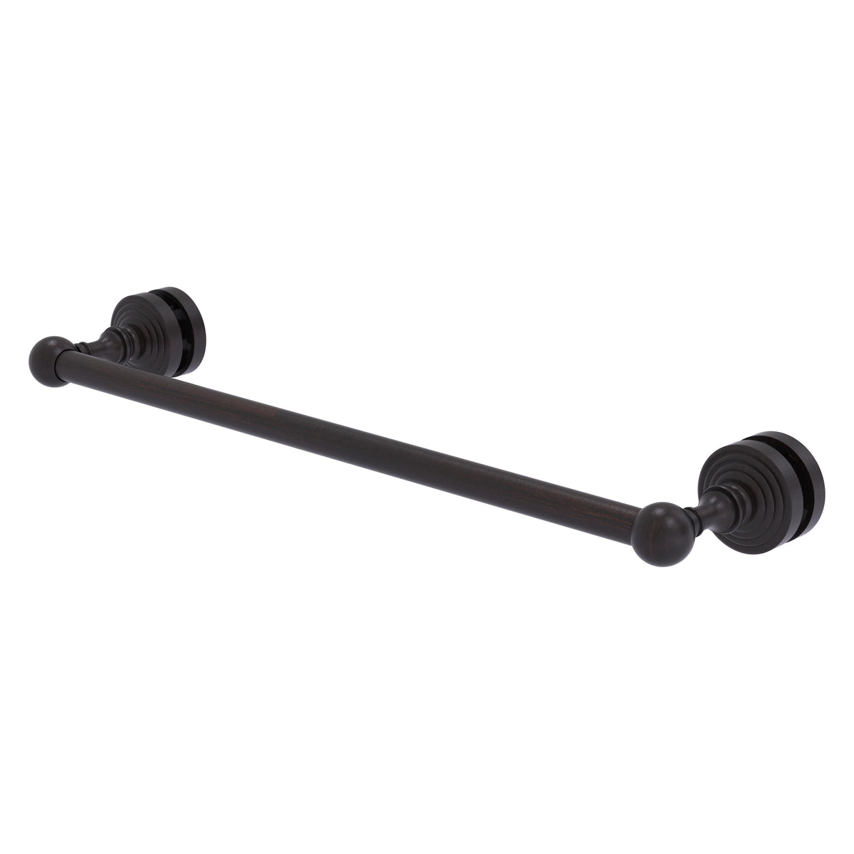 Allied Brass WP-41-SM-18-VB Waverly Place 18" Venetian Bronze Shower Door Towel Bar