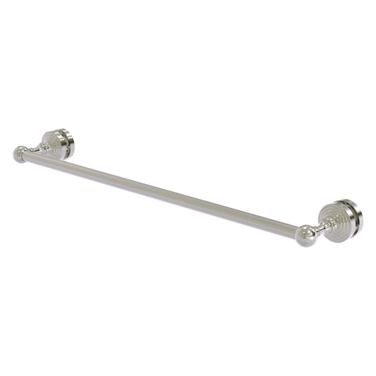 Allied Brass WP-41-SM-24-SN Waverly Place 24" Satin Nickel Shower Door Towel Bar