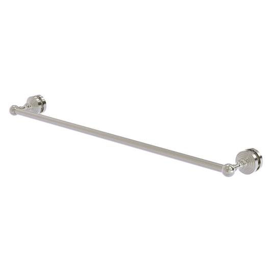 Allied Brass WP-41-SM-30-SN Waverly Place 30" Satin Nickel Shower Door Towel Bar