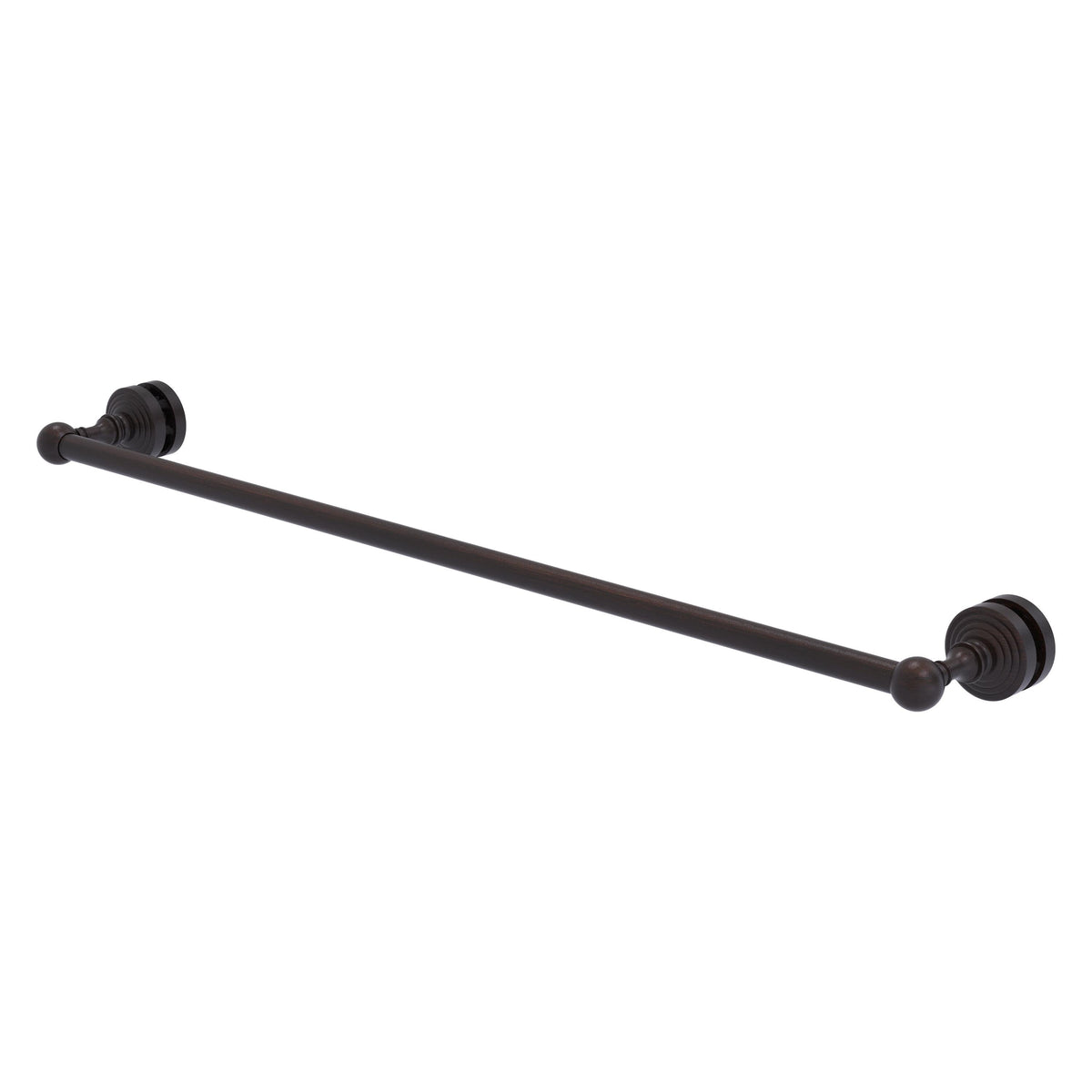 Allied Brass WP-41-SM-30-VB Waverly Place 30" Venetian Bronze Shower Door Towel Bar