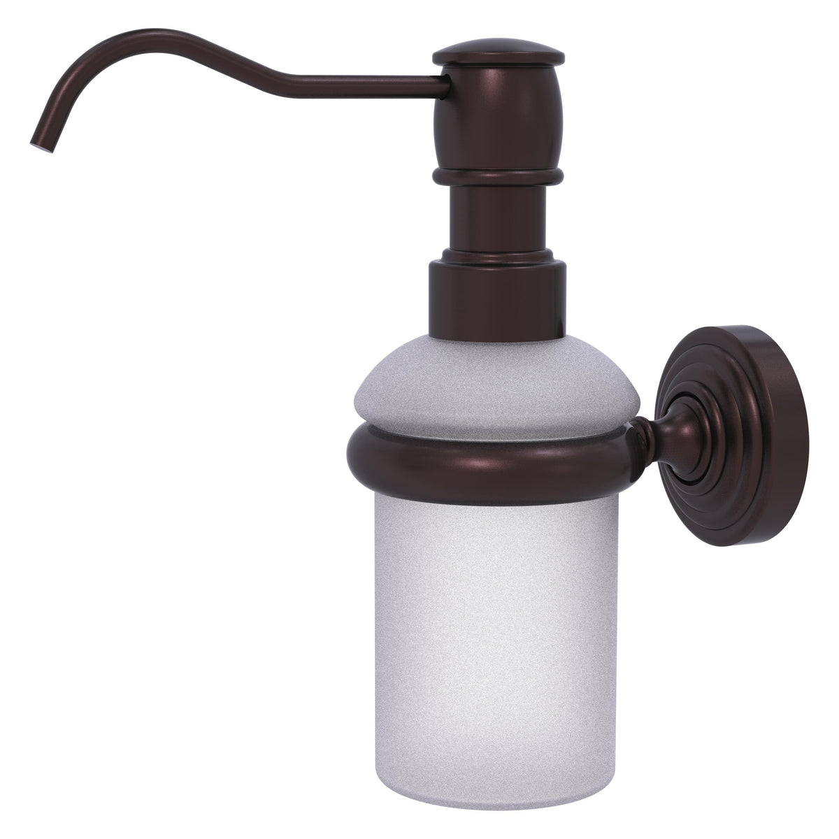 Allied Brass WP-60-ABZ Waverly Place Antique Bronze Wall-Mounted Soap Dispenser