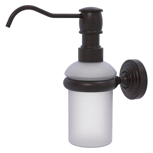 Allied Brass WP-60-VB Waverly Place Venetian Bronze Wall-Mounted Soap Dispenser