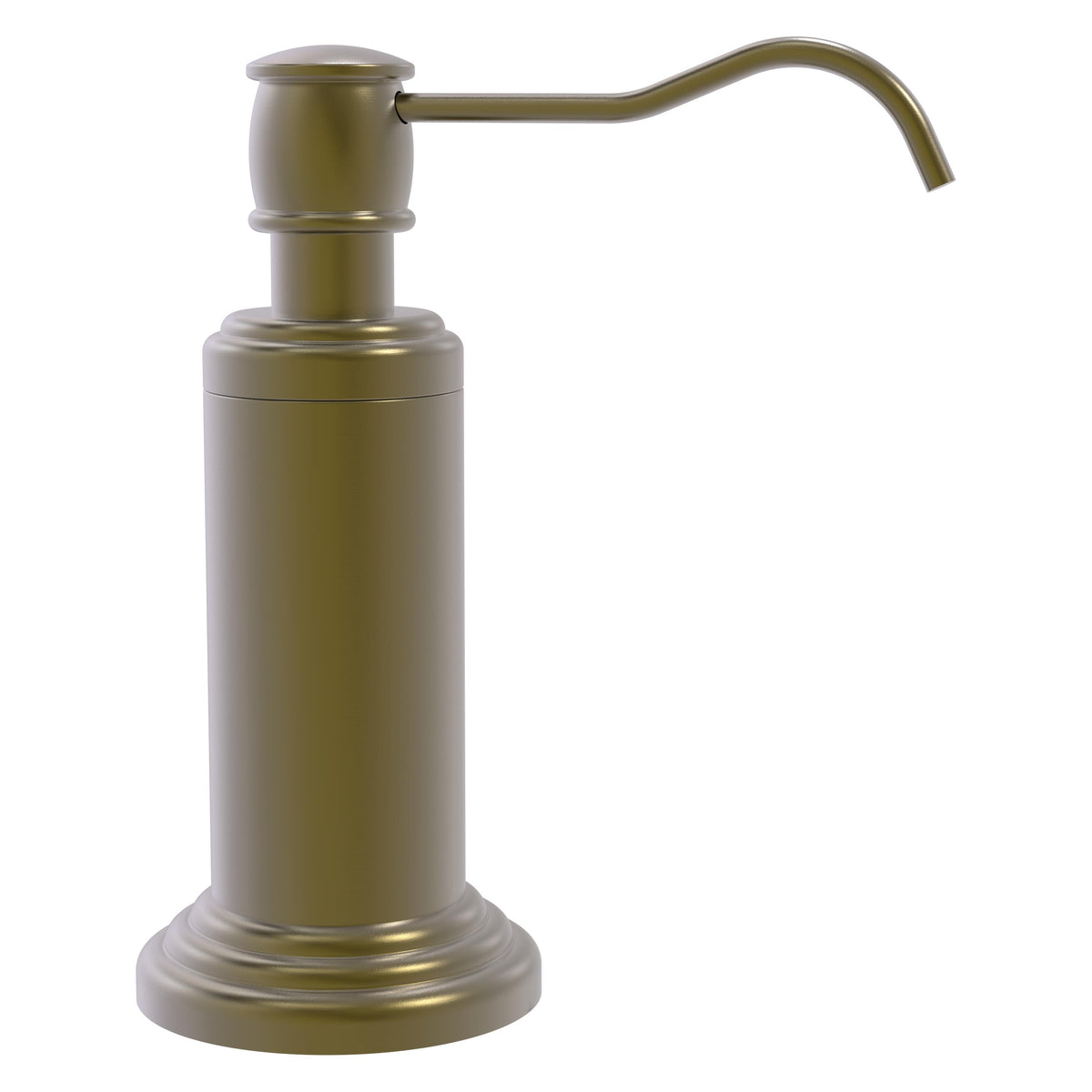 Allied Brass WP-61-ABR Waverly Place Antique Brass Soap Dispenser