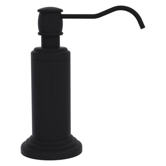 Allied Brass WP-61-BKM Waverly Place Matte Black Soap Dispenser