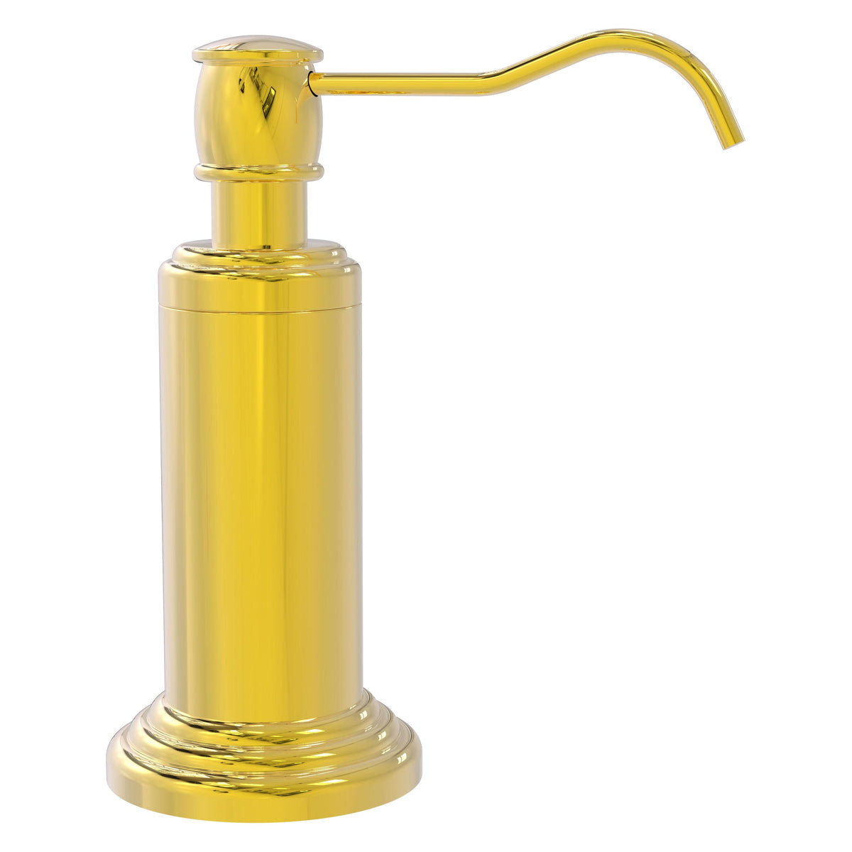Allied Brass WP-61-PB Waverly Place Polished Brass Soap Dispenser