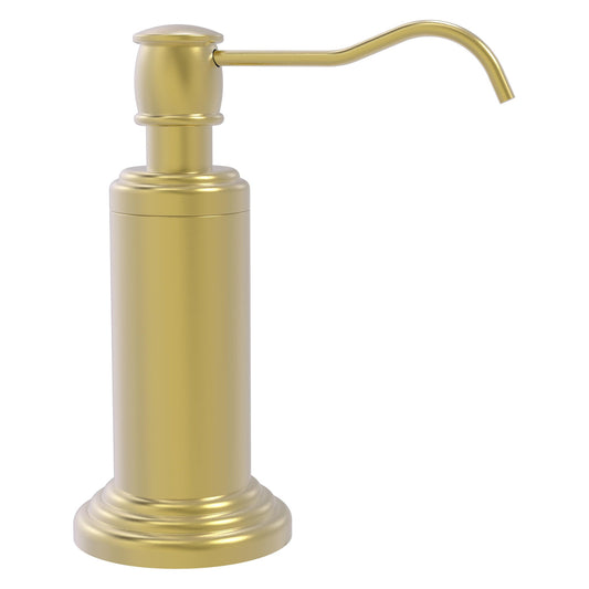Allied Brass WP-61-SBR Waverly Place Satin Brass Soap Dispenser