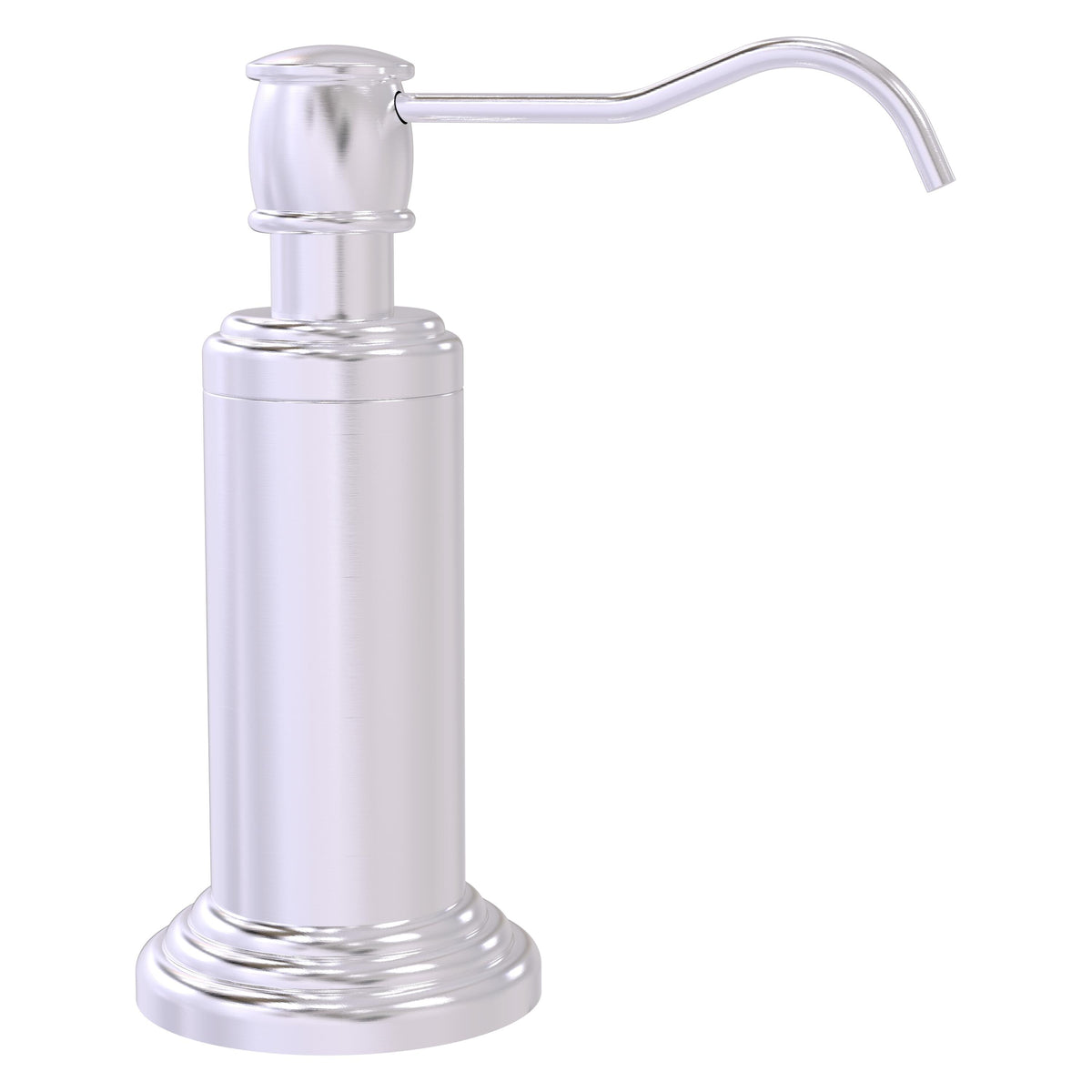 Allied Brass WP-61-SCH Waverly Place Satin Chrome Soap Dispenser