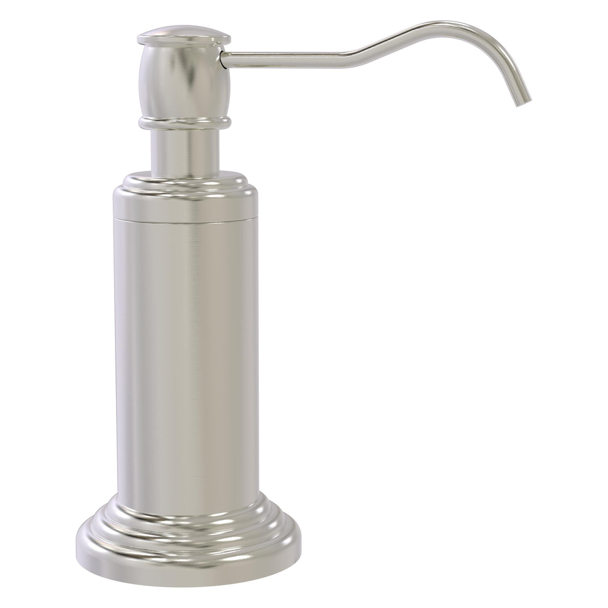 Allied Brass WP-61-SN Waverly Place Satin Nickel Soap Dispenser
