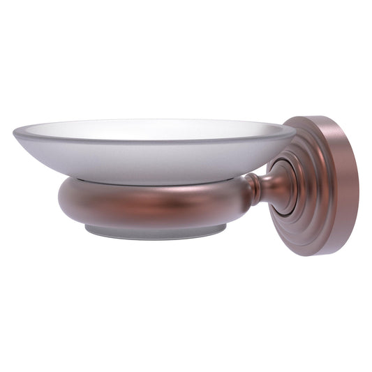 Allied Brass WP-62-CA Waverly Place Antique Copper Wall-Mounted Soap Dish