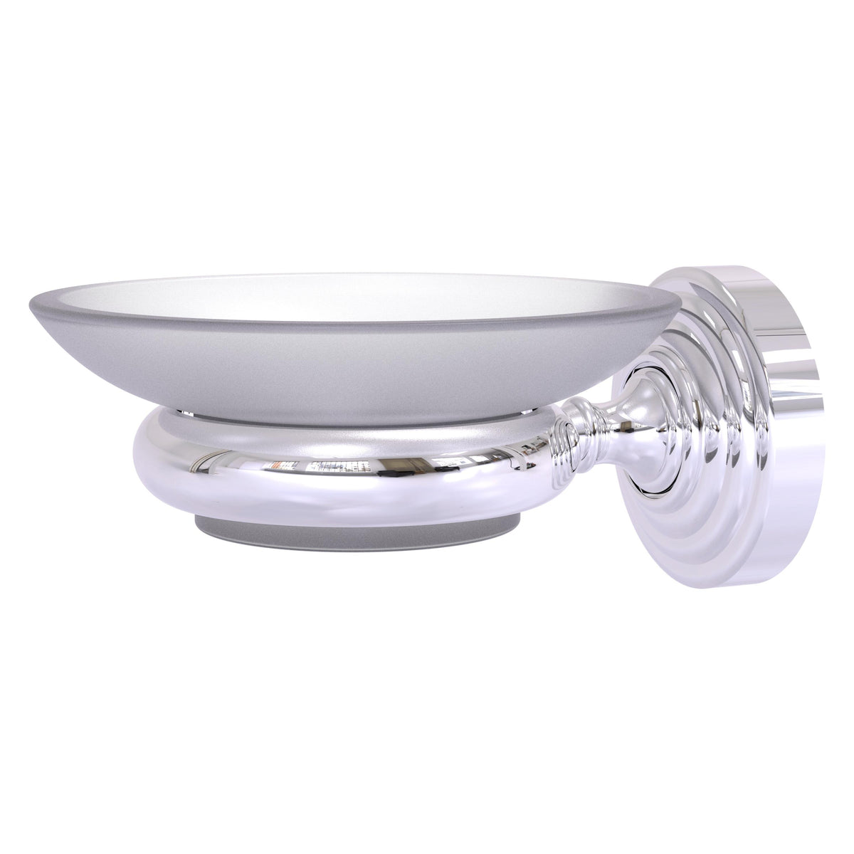 Allied Brass WP-62-PC Waverly Place Polished Chrome Wall-Mounted Soap Dish