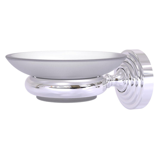 Allied Brass WP-62-PC Waverly Place Polished Chrome Wall-Mounted Soap Dish