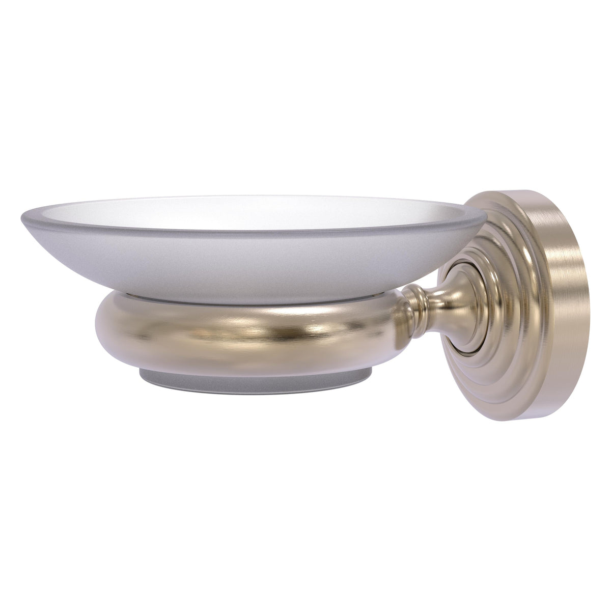 Allied Brass WP-62-PEW Waverly Place Antique Pewter Wall-Mounted Soap Dish