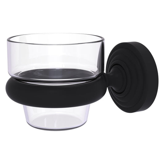 Allied Brass WP-64-BKM Waverly Place Matte Black Wall-Mounted Votive Candle Holder