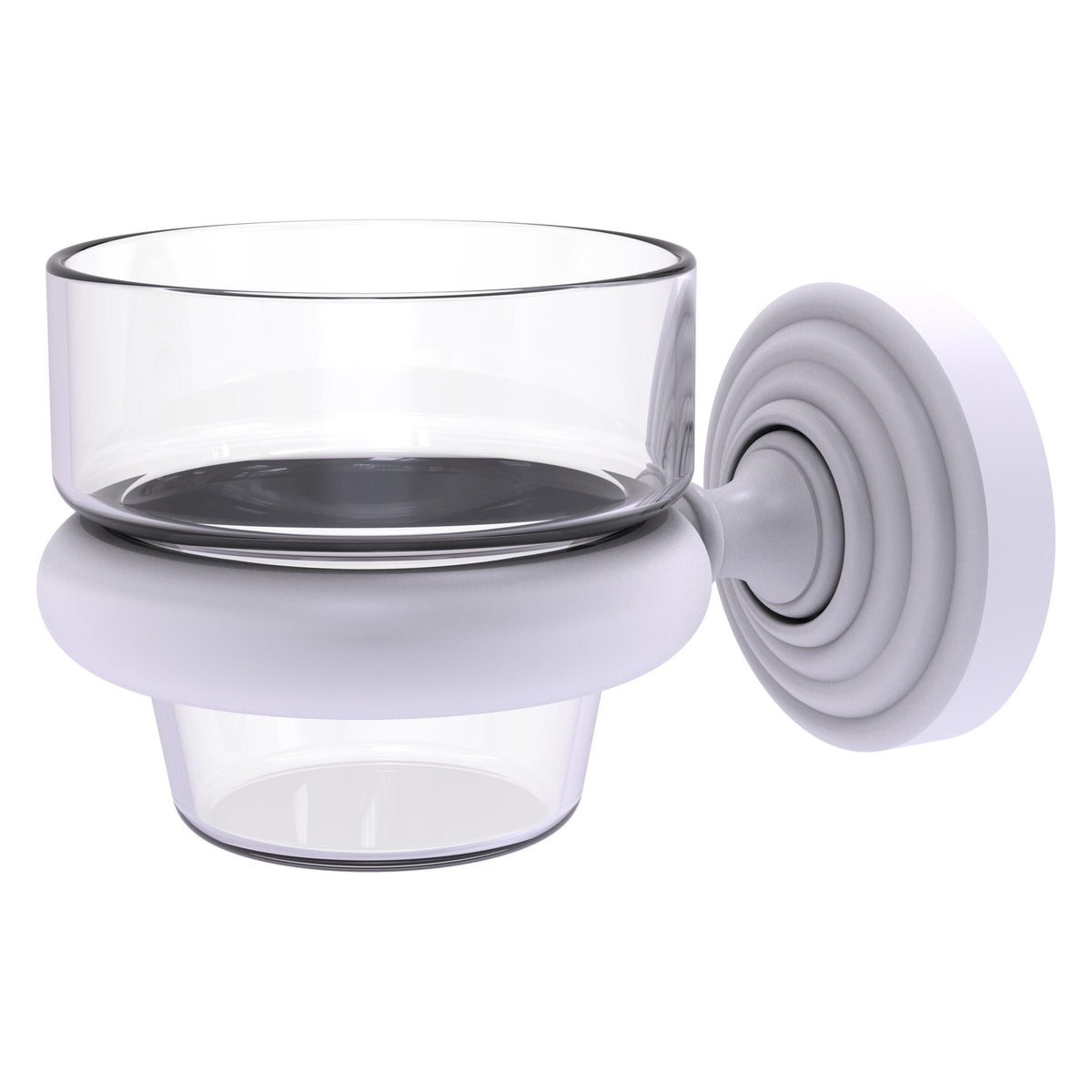 Allied Brass WP-64-WHM Waverly Place Matte White Wall-Mounted Votive Candle Holder