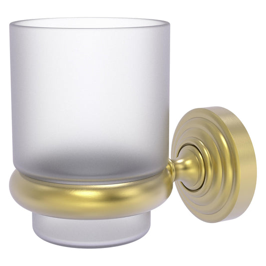 Allied Brass WP-66-SBR Waverly Place Satin Brass Wall-Mounted Tumbler Holder
